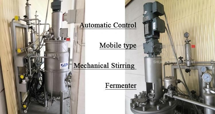 50L Stainless Steel Mechanical Stirring Fermenter