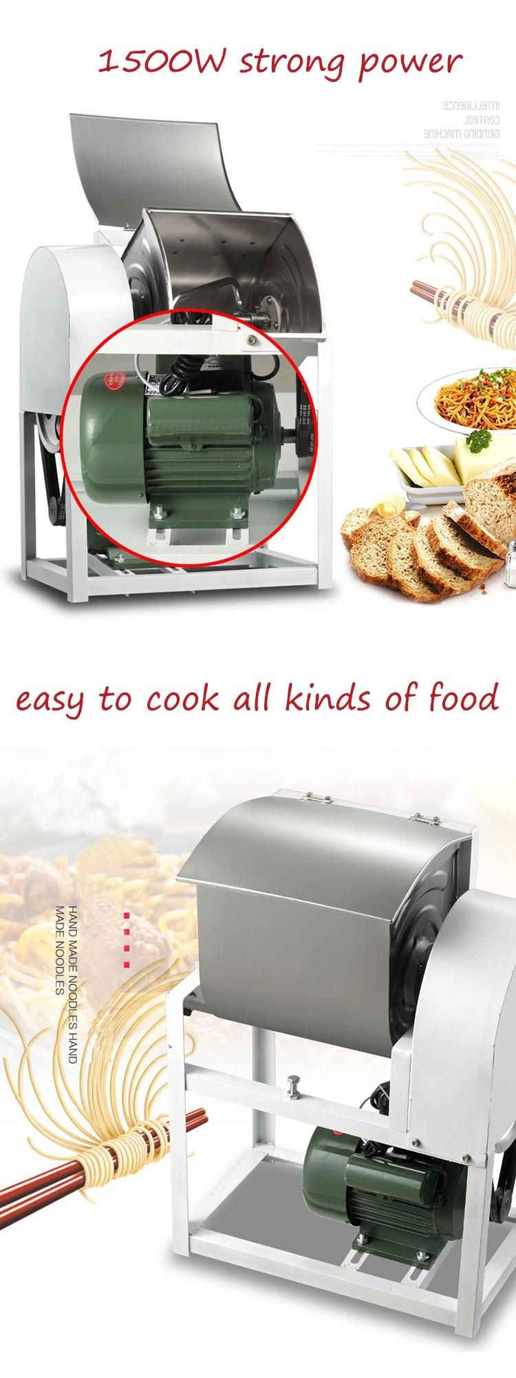 Horizontal Automatic Industry Spiral Mixer Flour Dough Mixer for Biscuit Bread Dough Mixing