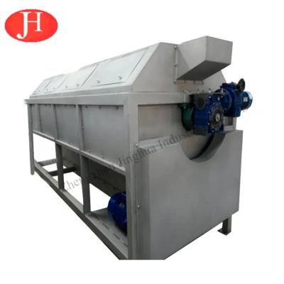 Stainless Steel Peeler Machine Cassava Starch Processing Line Cassava Peeling Machinery