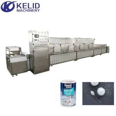 Condiment Seasoning Iodized Salt Sauce Microwave Drying and Sterilization Machine