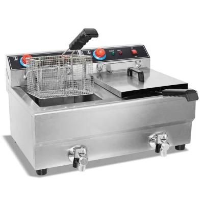 Commercial 10L Electric Stainless Steel Deep Fryers with High Quality