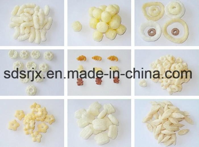 Jinan Puffed Snack Chips Manufacturer Extruder Production Line Equipment
