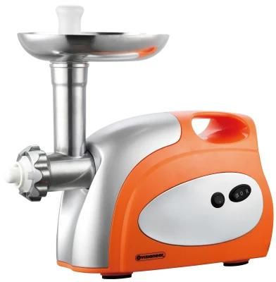 Commercial Electric Meat Grinder with Stainless Steel Square Tray