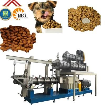 Stainless Steel Dry Dog Food Pellet Making Machine Dry Pet Dog Food Extruder Dog Food ...