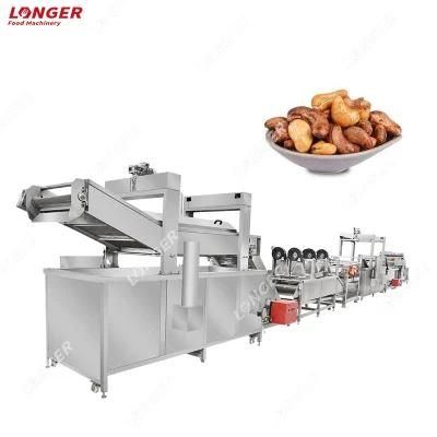 Longer Horse Bean Batch Fryer Fry Machine Coated Conveyor Peanut Frying Machine