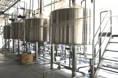 5000L Brewery Turnkey Brewery Large Scale Industrial Beer Brewing