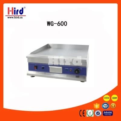 Electric Griddle (Wg-600) Half Flat&Half Ribbed/ All Flat Plancha Ce Bakery Equipment BBQ ...