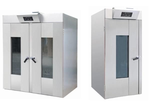 Commercial Bakery Machines 2 Trolley 64 Trays Bread Dough Fermentation Room Proofer