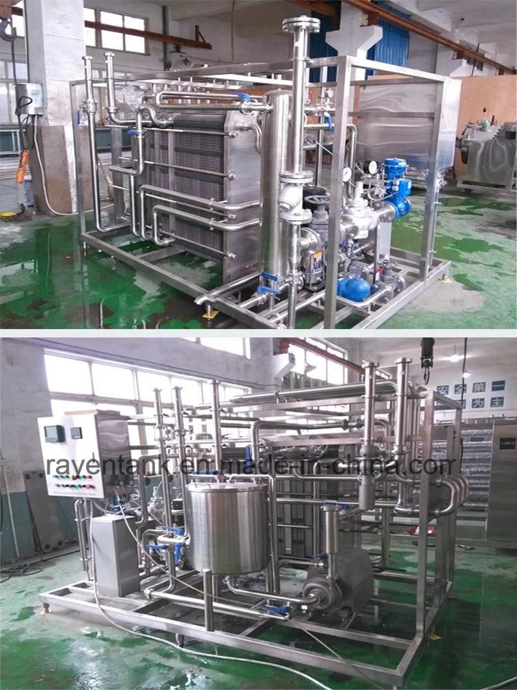 Stainless Steel Plate Uht Sterilizer Fruit Pasteurizer