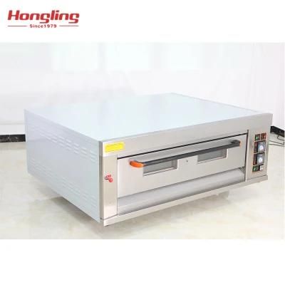Single Layer 6 Tray Big Capacity Gas Oven for Bakery