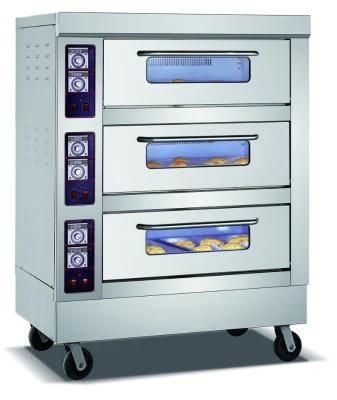 Guangzhou Factory Commercial Bakery Equipment 3 Decks Electric Bread Baking Oven
