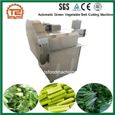 China Automatic Green Vegetable Belt Cutting Machine Fro Sale