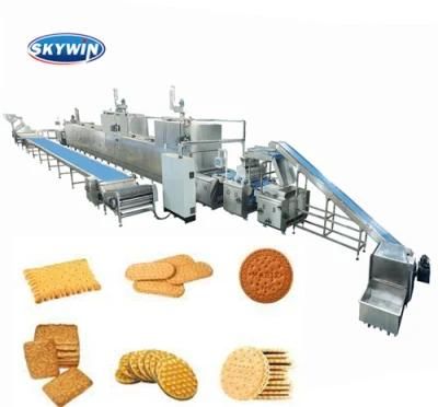 Soft Biscuit Production Line Factory Snack Making Machine Price