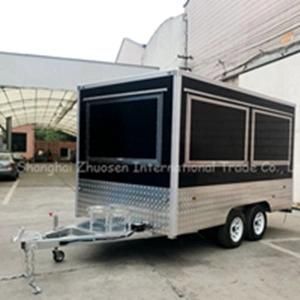 Can Customization Mobile Food Trailer Cart