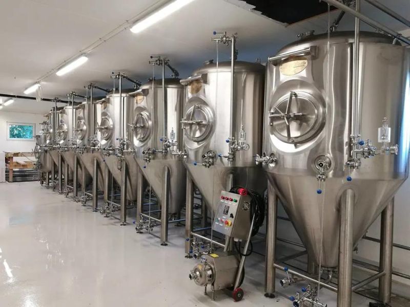 Stainless Steel 500L 1000L 2000L 5bbl 7bbl 10bbl 15bbl Beer Brewing Equipment for Beer Bar Pubs