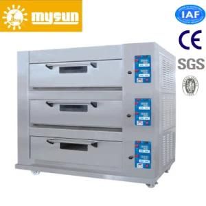 3 Deck 9 Trays Baking Deck Oven for Pizza