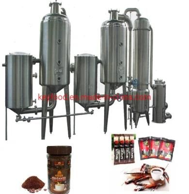 Turnkey Project Instant Coffee Powder Machine Coffee Production Line