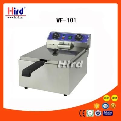 Electric Fryer (Wf-101) Single Tank Ce Bakery Equipment BBQ Catering Equipment Food ...