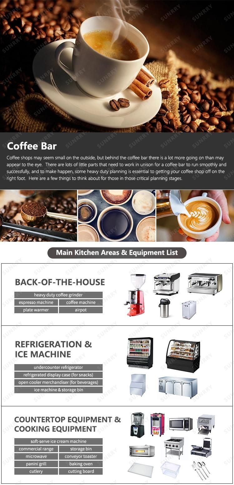 3D Project Design Commercial Coffee Equipment Brewing Coffee-machine Equipment for Coffee Shop