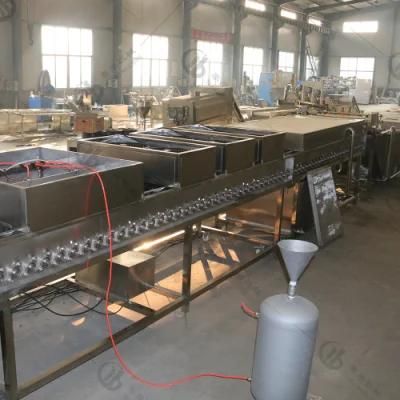 SUS304 Round Fruit Washing Waxing Size Grading Line for Factory