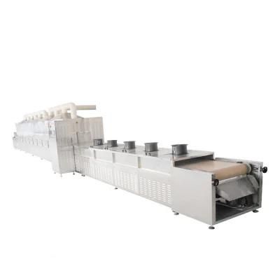 Automatic Tunnel Type Drying Equipment Xhw-30kw Microwave Drying Sterilizer Machine