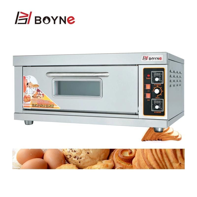 Commercial Used Hotel Baking Electric Oven with Three Deck Three Pans