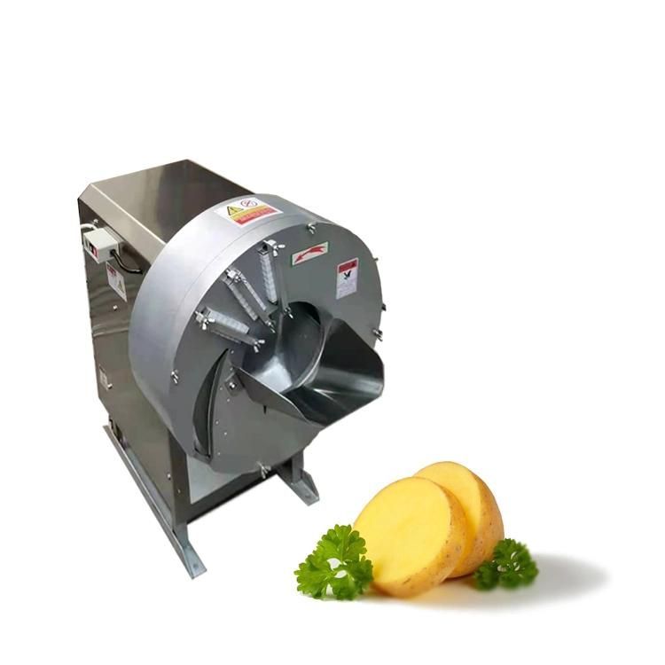 Hot Selling CE-Approved Full Automatic Vegetable Cutting Banana Plantain Chip Slicer Ginger Shredding Machine