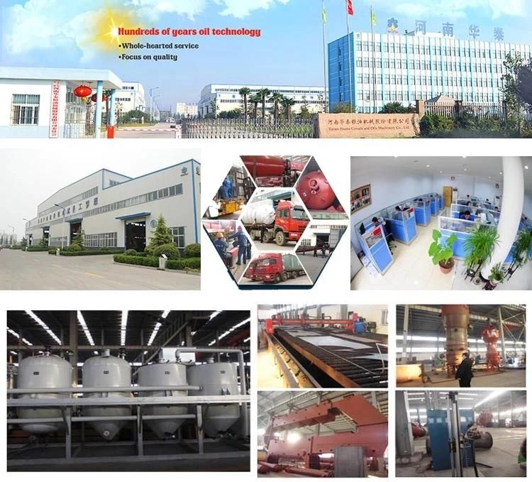 China Huatai Brand Ce and SGS Approved Edible Oil Refinery Plant Production Line Equipments Widely Used/Oil Refining Machine