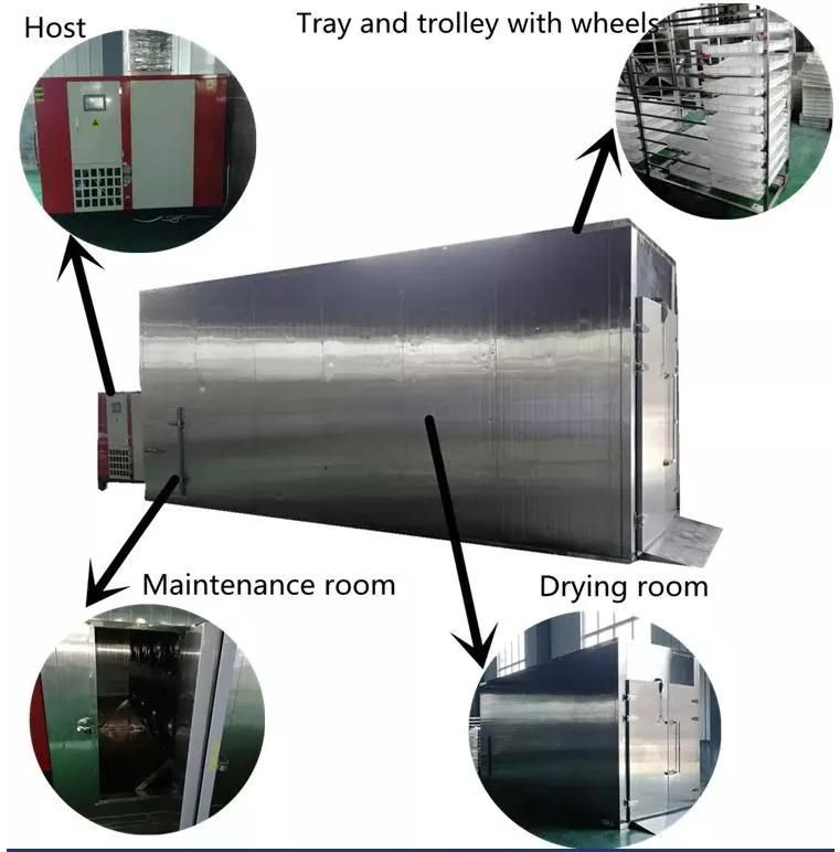 Heat Pump Food Pine Nuts Dryer Hot Air Drying Oven Machine