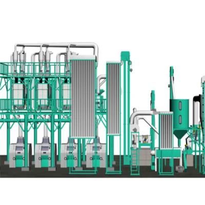 Zambia Breakfast Meal Roller Meal Maize Meal Mill Machine