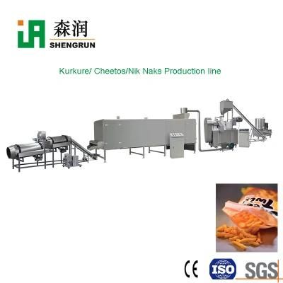 Full Automatic Nik Naks Snacks Equipment Production Line