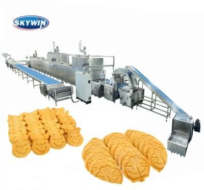 Biscuit Making Machine Cartoon Shaping Biscuits Production Line Price
