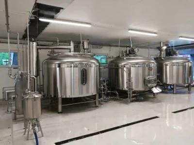 Manufacture Customized Turnkey Project 3000L 5000L Stainless Steel Brewing Micro ...