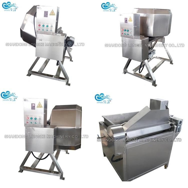 Automatic Honey Coated Peanut Cashew Nuts Walnuts Almond Roasting Frying Processing Machine by Factory in Cheap Price