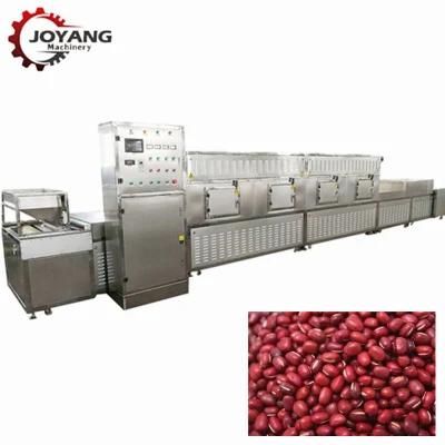 Stainless Steel Microwave Red Beans Curing Baking Machine