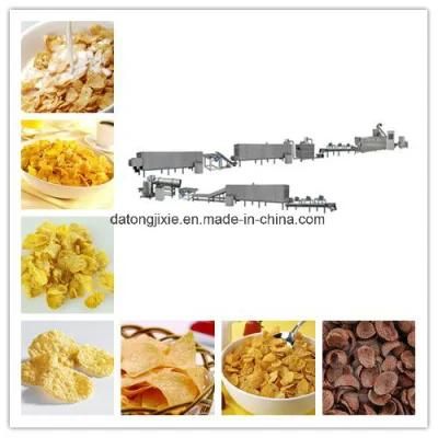 New Products Automatic Extruded Corn Flakes Machinery