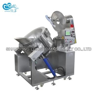 China Factory Stainless Steel Electric Heated American Mushroom Oil Popcorn Making Machine ...