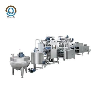 Vitamin Gummy Bear Candy Making Machinery Soft Gel Gummy Candy Production Line