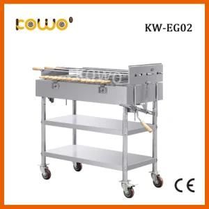 Commercial restaurant Kitchen Portable Stainless Steel Charcoal Barbeque Grill for Outdoor