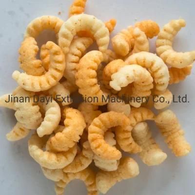 Cute Worm Shape Puff Snack Extruder
