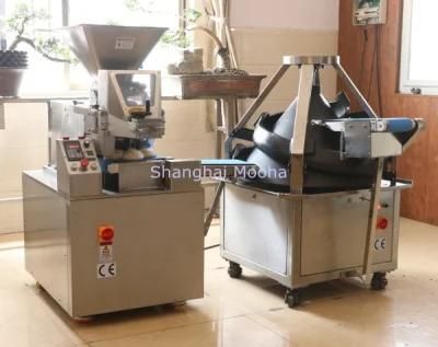 High Efficiency Bakery Automatic 2 Row 3 Row Volumetric Dough Division Rounder Dough Ball ...