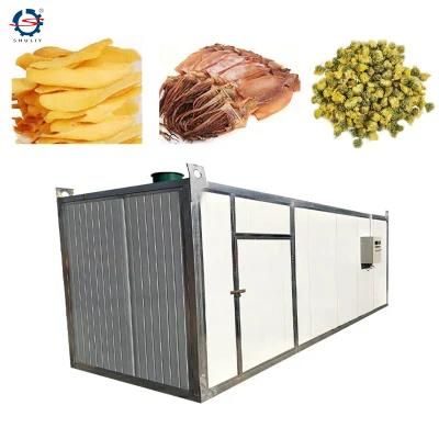 Commercial Heat Pump Vegetable Fruit Sea Food Fish Tea Drying Dryer Oven Dehydrating ...