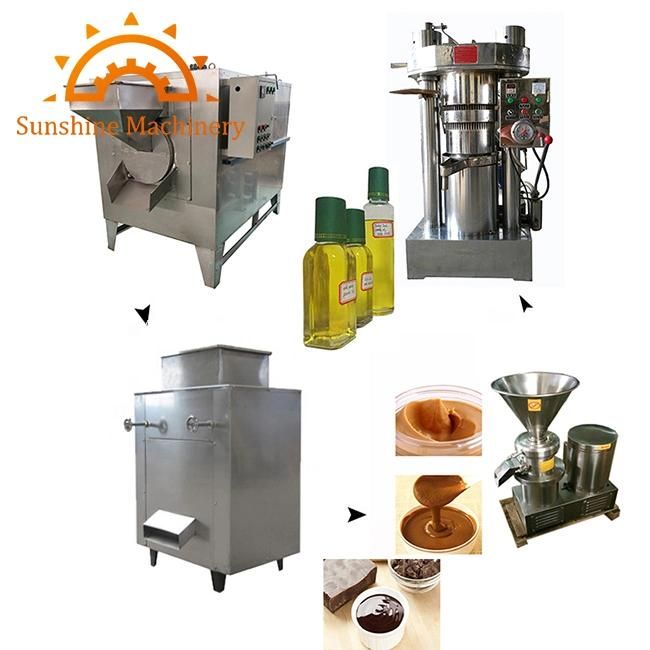 Electromagnetic Heating Stainless Steel Nut Cocoa Bean Roaster
