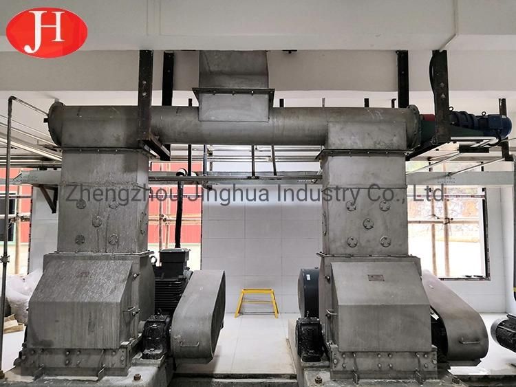 Large Capacity Customized Rasper Cleaned Potato Grinding Mill Making Machine Potato Starch Processing Line