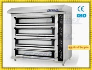 Modern Type 4 Decks Bakery&#160; Deck Oven with Big Glass Window