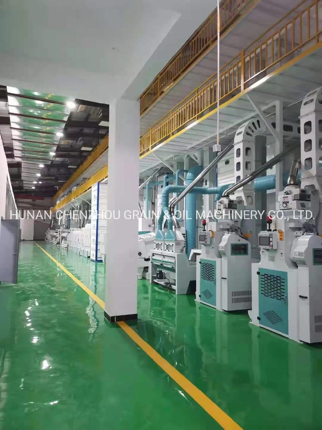 100-2000tpd Automatic Rice Milling Machine Grain Processing Clj Brand Rice Plant