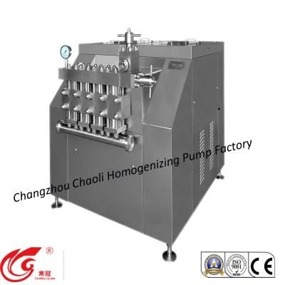 Large, 2000L/H, High Pressure Homogenizer for Dairy Products