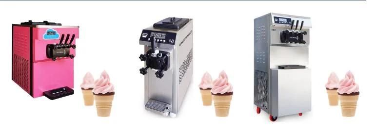 Soft Serve Ice Cream Making Machine with Air Pump