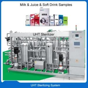 Uht Sterilizer for Liquid Juice Drinks Filling Machine