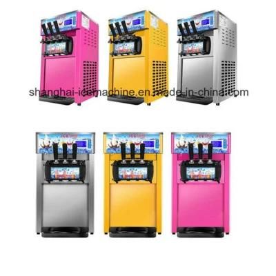 Table Top Soft Ice Cream Machine /Yogurt Machine /Ice Cream Maker OEM Factory